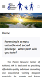 Mobile Screenshot of parentresourcectr.com